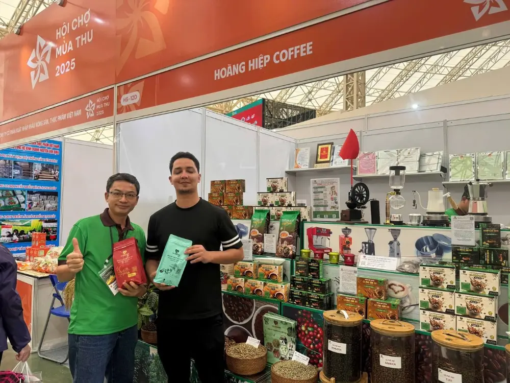 Vietnamese coffee trade fair partnership
