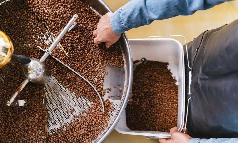 Roasted Vietnamese coffee beans for wholesale export
